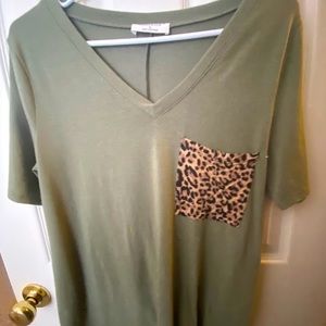 Oversized Vneck